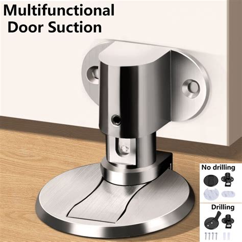 Adjustable Door Stop Anti Collision Household Invisible Door Suction