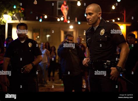 MICHAEL PENA, JAKE GYLLENHAAL, END OF WATCH, 2012 Stock Photo - Alamy