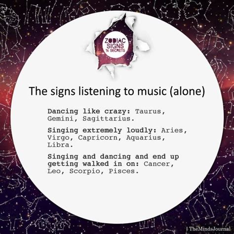 The Signs Listening To Music Zodiac Signs Sagittarius Zodiac Signs Gemini Zodiac Signs Astrology