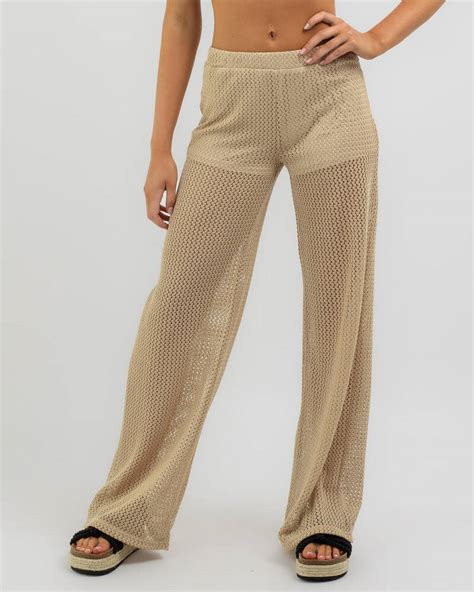 Shop Ava And Ever Apollo Beach Pants In Latte Fast Shipping And Easy Returns City Beach Australia