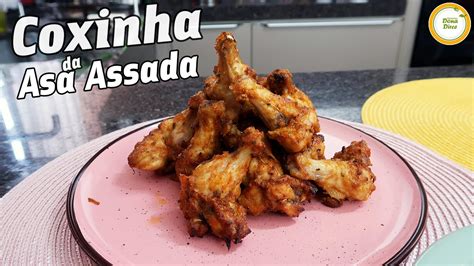 COMO ASSAR A COXINHA DA ASA DE FRANGO E NÃO DEIXAR SECA COXINHA DA