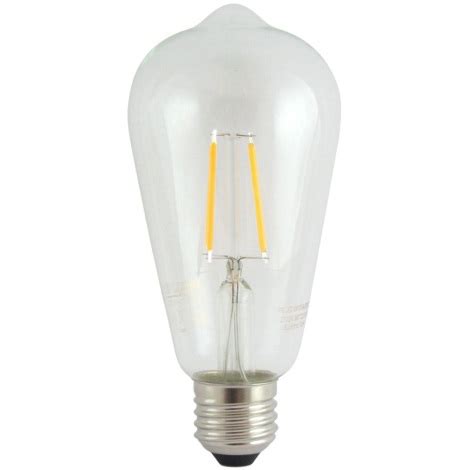 LED Glühbirne FILAMENT VINTAGE ST64 E27 4W 230V 2700K Beleuchtung de