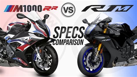 BMW M1000RR vs Yamaha R1M ┃ Specs Comparison & Sound Check - YouTube