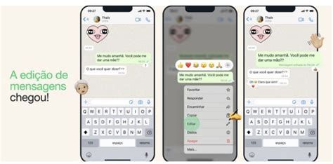 Whatsapp Lan A Nova Atualiza O Recurso De Edi O De Mensagens