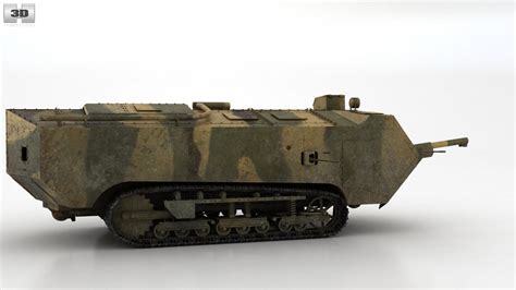 View Of Saint Chamond Tank D Model Hum D Store