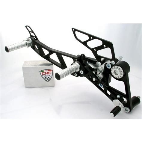 CNC Racing Adjustable Rear Sets For Passenger On Ducati