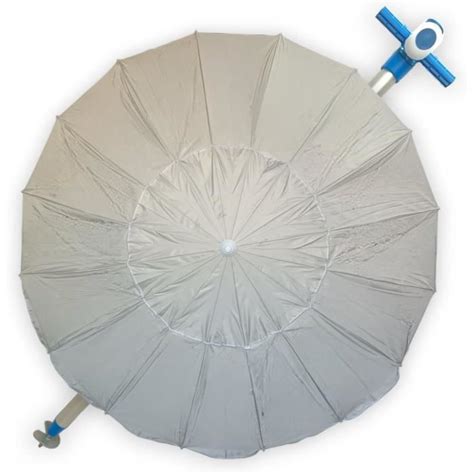 Parasol 200 Cm 16 Baleines En Fibre De Verre Tissu Polyester Avec