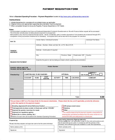 Free 10 Sample Requisition Forms In Pdf Ms Word Pages