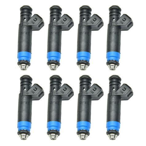 Buy JUST OILfor 8Pcs High Impedance Fuel Injectors EV1 For Siemens Deka