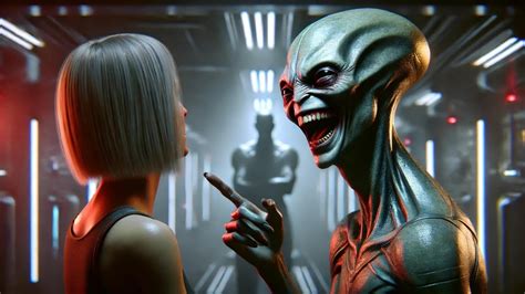 The Alien Laughed At The Human Woman For Pretending To Be The Galactic