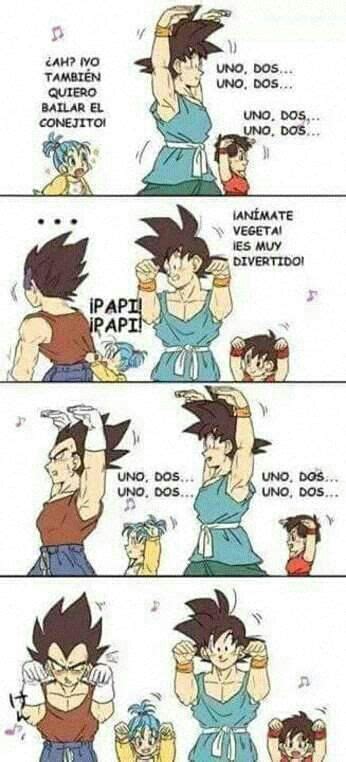 Xdxd Vegeta Bailando El Conejito 😂😂😂 Dragon Ball Anime Dragon