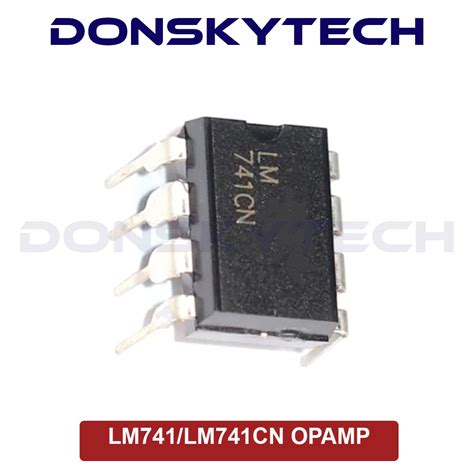 LM741 LM741CN LM741 UA741 OpAmp 741 Operational Amplifier IC OPAMP OP