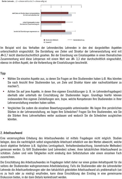 Hinweise Zur Interpretation Und Zur Arbeit Mit Den Ergebnissen Der