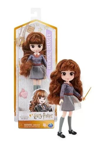 Boneca Hermione Granger Do Harry Potter Mundo Mágico 20cm