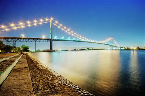 The Ambassador Bridge In Detroit Photograph By Tony Shi Photography Fine Art America