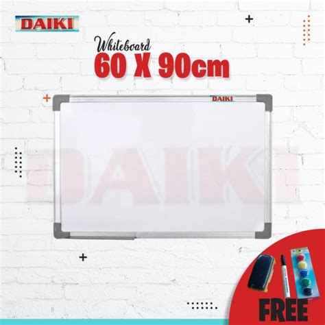 Jual Papan Tulis Whiteboard Daiki Magnetic Gantung Uk 60x90 Cm