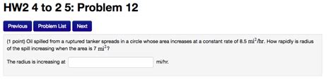 Solved Hw2 4 To 2 5 Problem 12 Previous Problem Listnext 1