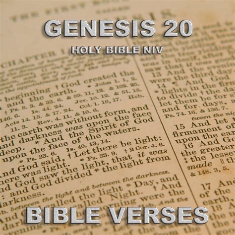 Apple Music에서 감상하는 Bible Verses의 Holy Bible Niv Genesis 20 Single