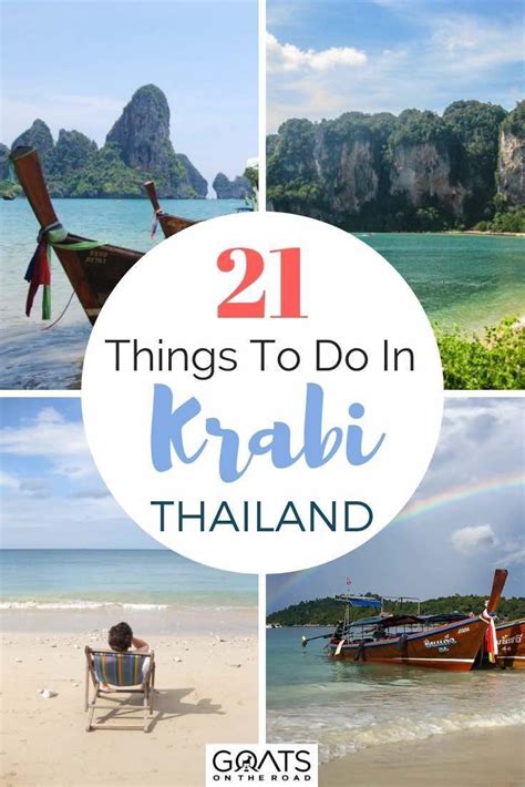 21 Things To Do In Krabi Thailand S Most Picturesque Place Goats On The Road Travel