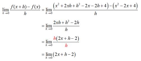 How Do You Evaluate The Limit Of A Difference Quotient Math Faq