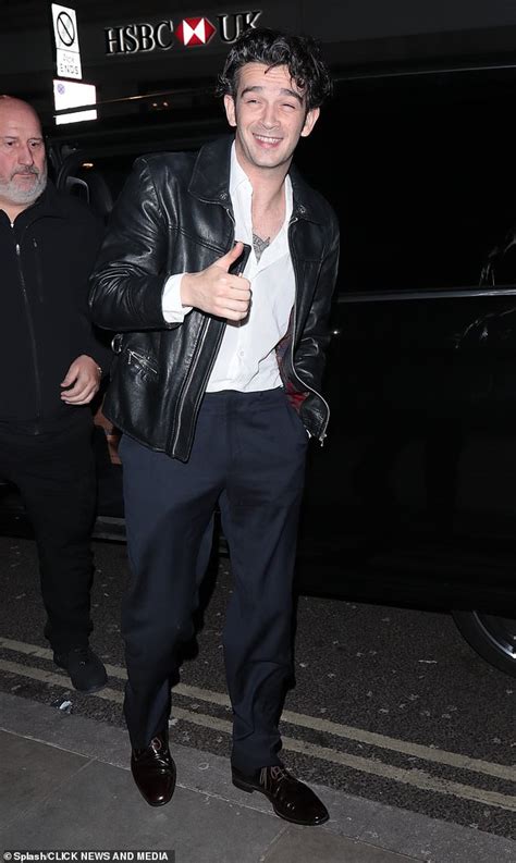 Bleary Eyed Matty Healy Looks Worse For Wear As He Leaves The 1975