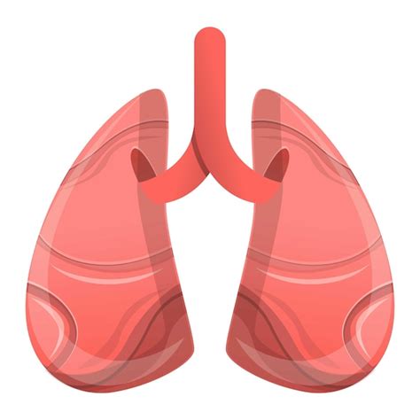 Premium Vector Human Lungs Icon Cartoon Of Human Lungs Vector Icon