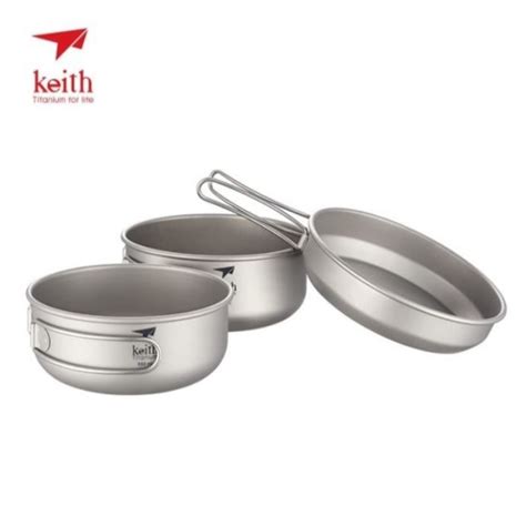 Jual Alat Masak Camping Cooking Set Titanium Keith Ti Ultralight