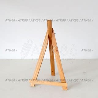 Jual Easel Stand Lukis Canvas Cm Sandaran Kanvas Kayu Display