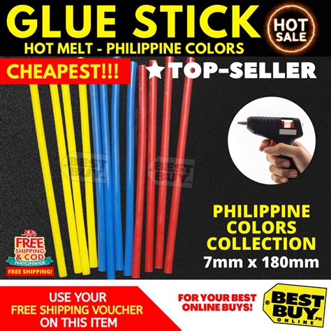 Hot Melt Glue Stick Philippine Colors Shopee Malaysia