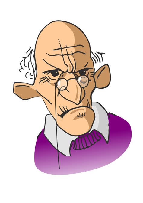 Old Man Vector For Free Download Freeimages