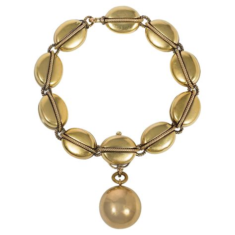 Cartier Gold Nautical Link Bracelet Circa 1975 At 1stdibs