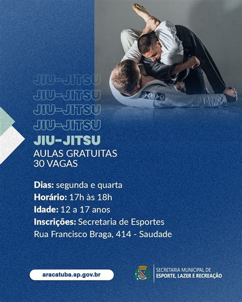 Ara Atuba Oferece Aulas Gratuitas De Jiu Jitsu Para Adolescentes