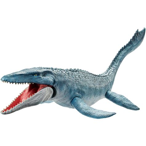 Jurassic World Toys Dinosaur: Real Feel Mosasaurus Action Figure ...