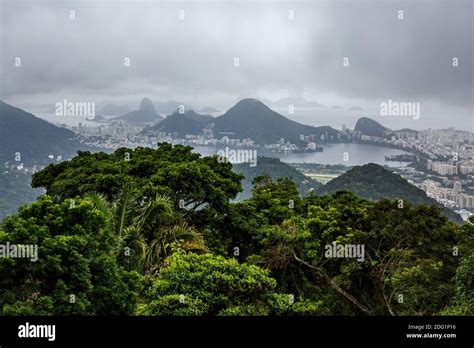 Cloudy Weather In Rio De Janeiro Brazil Stock Photo Alamy