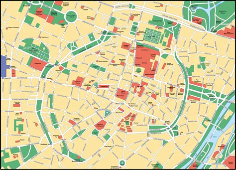 Un d a en Munich qu hacer y ver Карта города Мюнхен германия Мюнхен