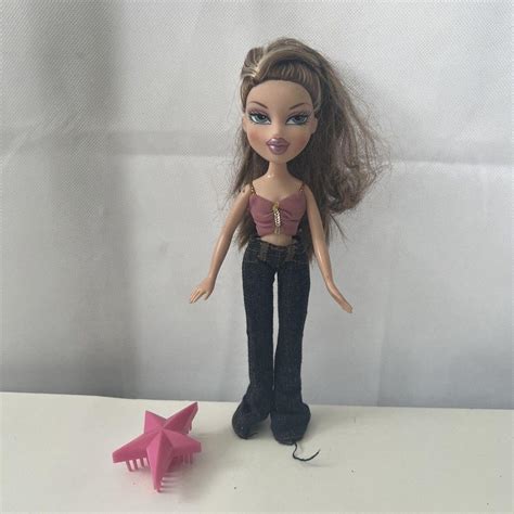 Bratz Doll Head Gamez Rina Light Brown Hair Blonde Depop