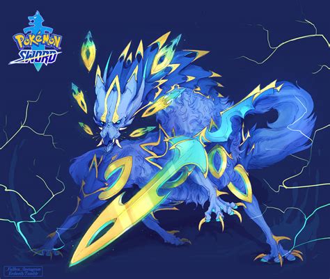 Pokemon Sword Legendary Concept [EXCALUPE] by Eedaeth on DeviantArt