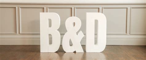 Decorative Wooden Letters Custom Wall Decor