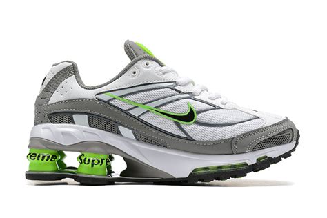 Supreme X Nike Shox Ride Neon Green The Foot Planet