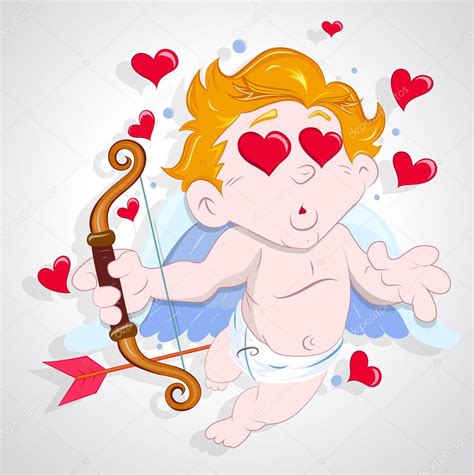 Cupid In Love Stock Vector Baavli 8475828