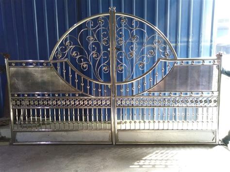 Modern Stainless Steel Gate For Home At Rs 65000 Piece In Thrissur