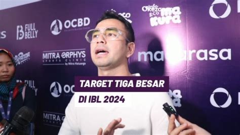 Perkenalkan Tim Rans Simba Bogor Raffi Ahmad Berharap Masuk Tiga