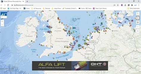 Exploring 4C Offshore map layers