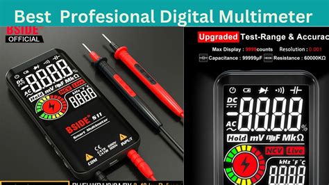 Bside Profesional Digital Multimeter Smart Emf Multitester Dc Ac