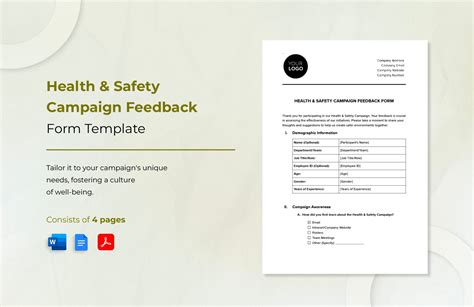 Employee Health Screening Form Template In Word Pdf Google Docs