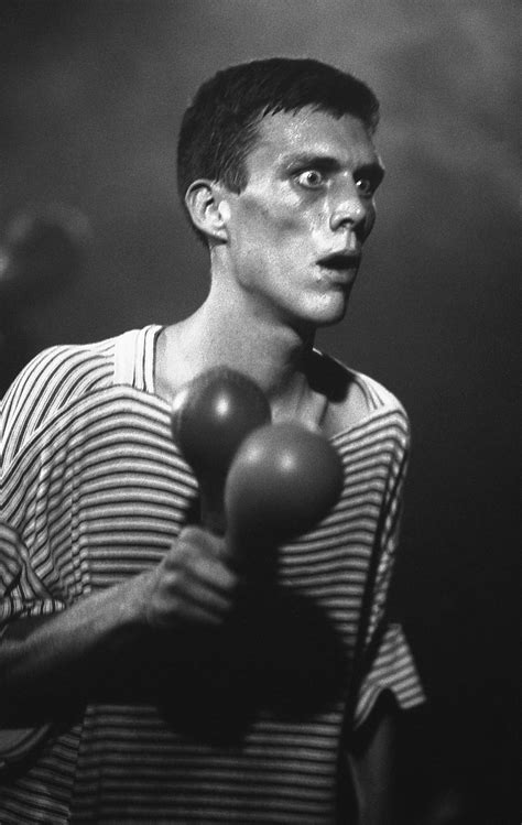 Bez with maracas - The Happy Mondays - Live - Free Trade Hall ...