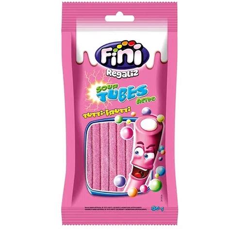 Fini Tubes Doce Tutti Frutti Cido G Shopee Brasil