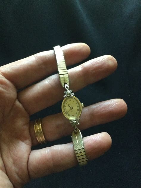 Bulova 10k Rolled Gold Plate Watch Hotsell