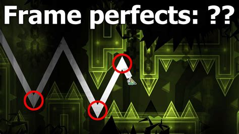 The Golden With Frame Perfects Counter Geometry Dash YouTube