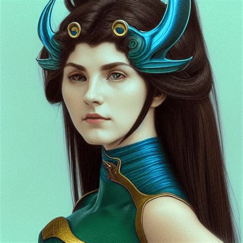 Goddess Tiamat 8k Digital Painting · Creative Fabrica